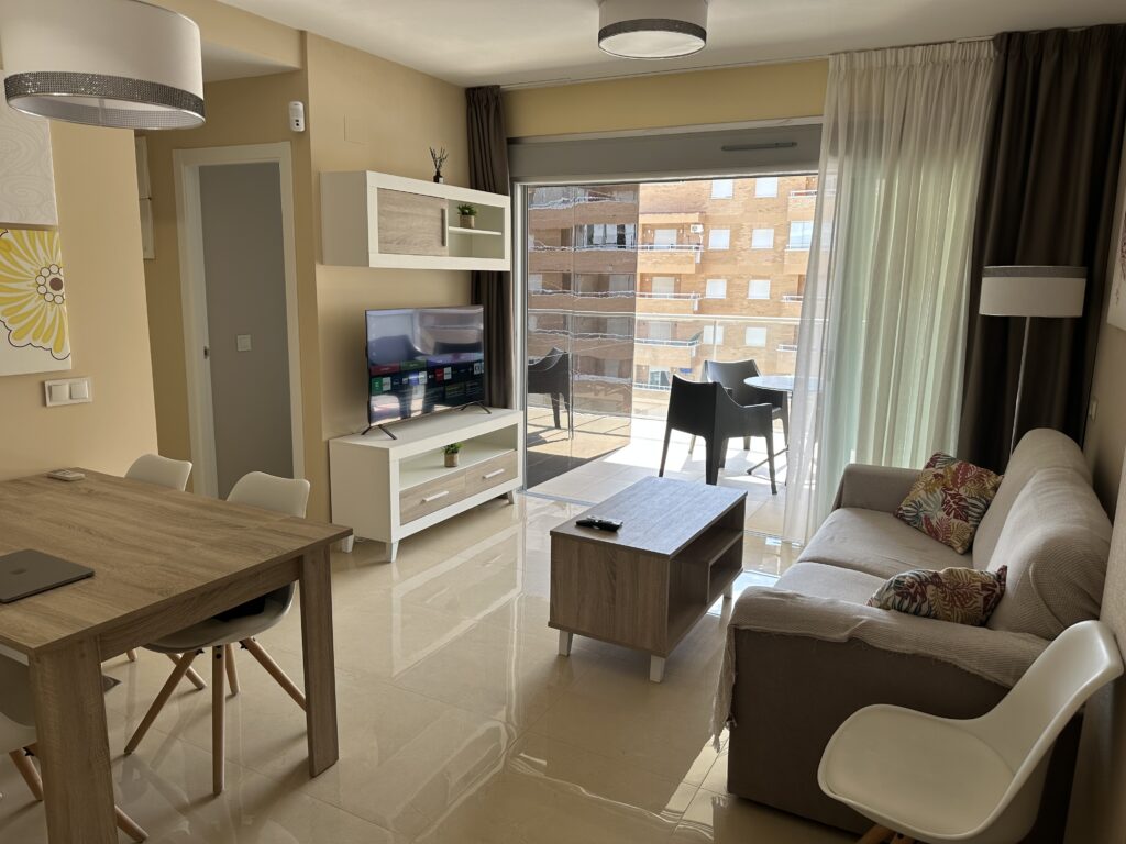 Obývací pokoj v Edificio Miramar, Marina D'or, Oropesa del Mar