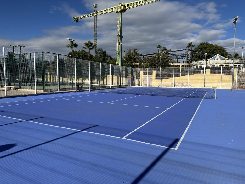 Pronájem apartmánu - zima, tenis na zahřátí