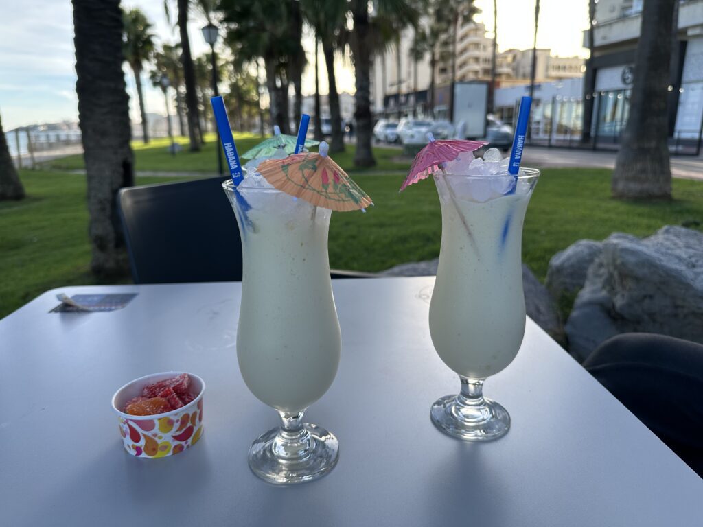 Pinacolada na pláži