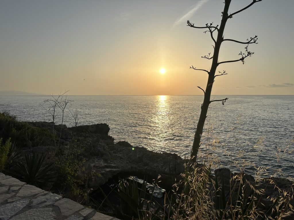 Východ slunce Oropesa del Mar
